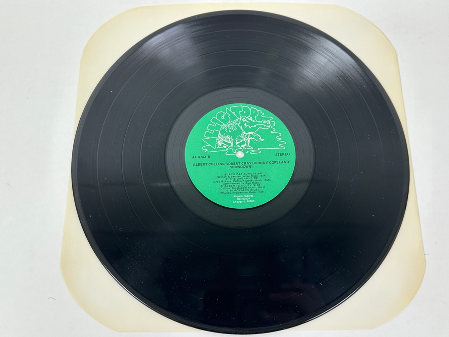 Albert Collins, Robert Cray, Johnny Copeland - Showdown! Alligator Records AL 4743 1985 Vinyl Record [Photo 4]