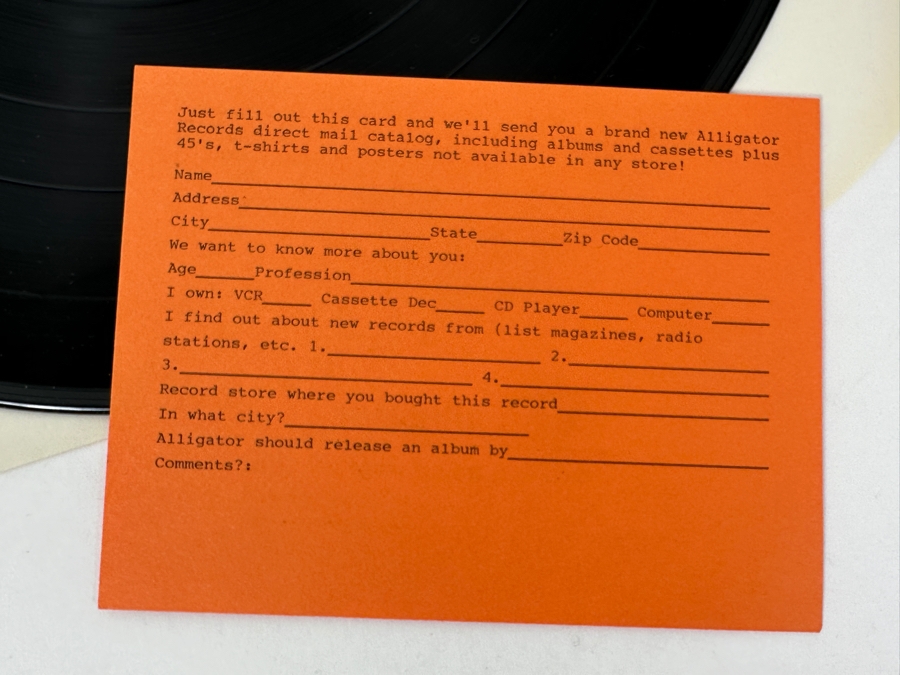 Albert Collins, Robert Cray, Johnny Copeland - Showdown! Alligator Records AL 4743 1985 Vinyl Record [Photo 6]