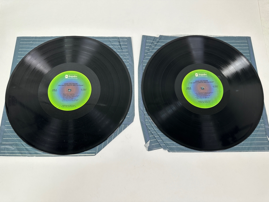 John Coltrane - The Gentle Side Of John Coltrane. ABC Impulse, ASH-9305-2, 1974. Vinyl Record [Photo 4]