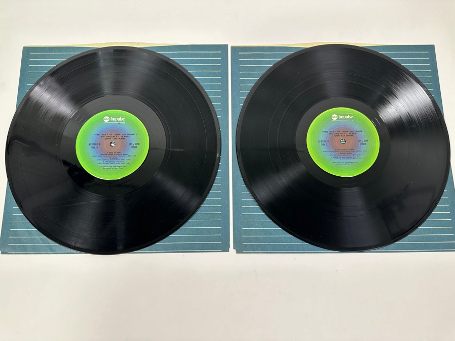 John Coltrane - The Best Of John Coltrane His Greatest Years Impulse! AS-9200-2 1972 Vinyl Record [Photo 5]