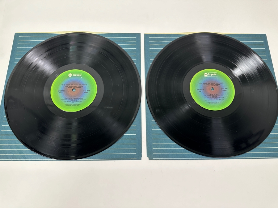 John Coltrane - The Best Of John Coltrane His Greatest Years Impulse! AS-9200-2 1972 Vinyl Record [Photo 4]
