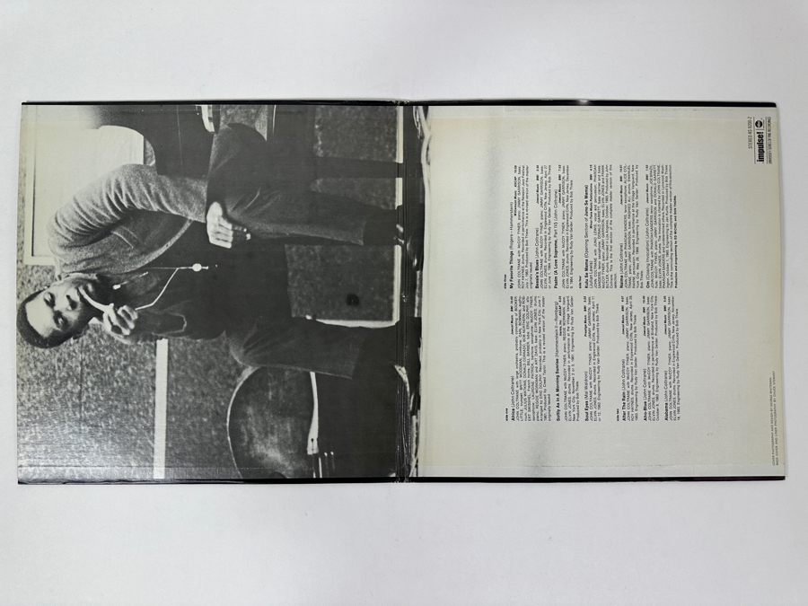 John Coltrane - The Best Of John Coltrane His Greatest Years Impulse! AS-9200-2 1972 Vinyl Record [Photo 3]