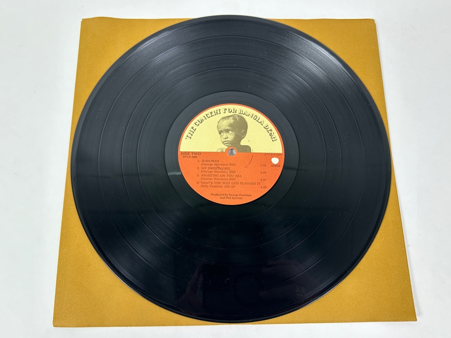 George Harrison And Friends - The Concert For Bangladesh: Original Motion Picture Soundtrack Apple Records STCX-3385 1971 Vinyl Record [Photo 10]