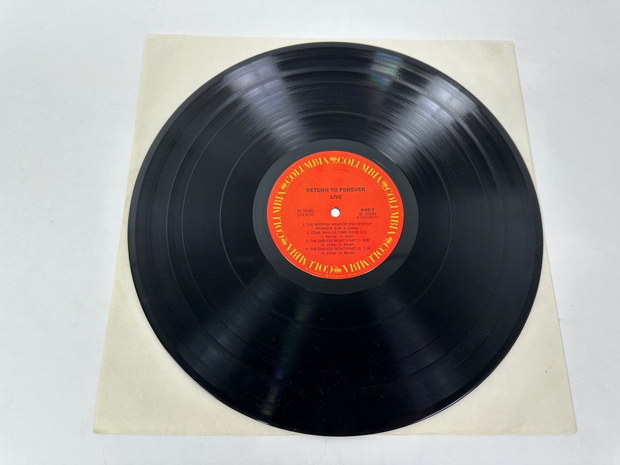 Return To Forever - Live Columbia Records Vinyl Record [Photo 5]