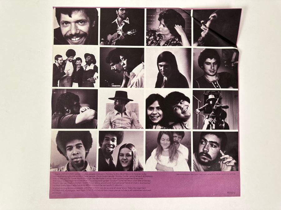 Return To Forever Featuring Chick Corea - No Mystery Polydor Record Label Catalog Number PD 6512 1975 Vinyl Record [Photo 5]