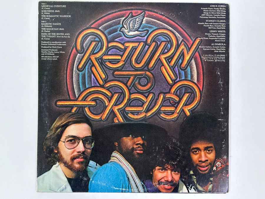 Return To Forever - Romantic Warrior Columbia PC 34076, 1976 Vinyl Record [Photo 2]