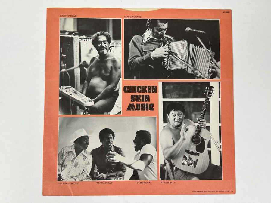 Ry Cooder - Chicken Skin Music - Reprise Records MS 2254 1976 Vinyl Record [Photo 6]