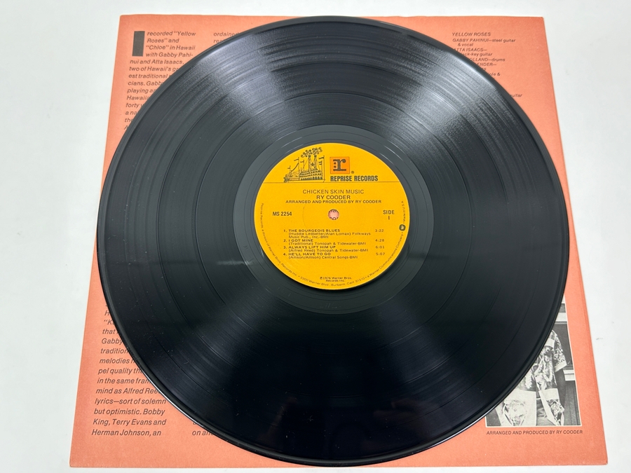 Ry Cooder - Chicken Skin Music - Reprise Records MS 2254 1976 Vinyl Record [Photo 3]