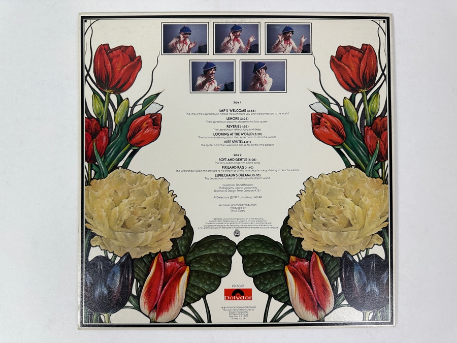 Chick Corea - The Leprechaun Polydor [PD 6062], 1976 Vinyl Record [Photo 2]