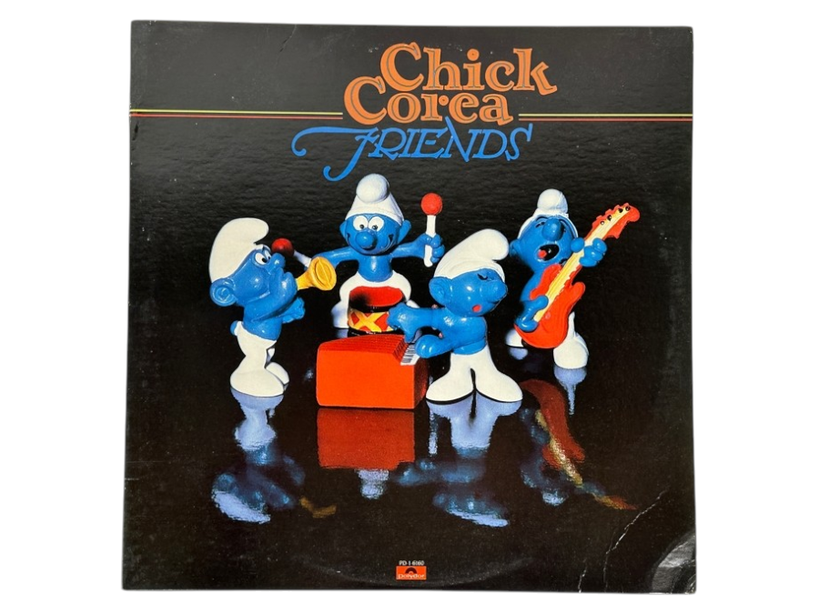 Chick Corea - Friends Polydor PD-1-6160 1978 Album Cover Features The Smurfs  Vinyl Record