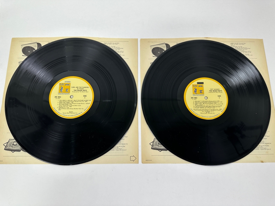 The Beach Boys – Carl And The Passions – So Tough / Pet Sounds Reprise Records – 2MS 2083 1972 2 x Vinyl Record [Photo 5]
