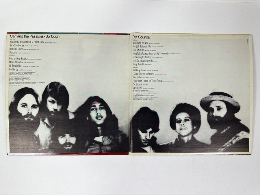 The Beach Boys – Carl And The Passions – So Tough / Pet Sounds Reprise Records – 2MS 2083 1972 2 x Vinyl Record [Photo 3]
