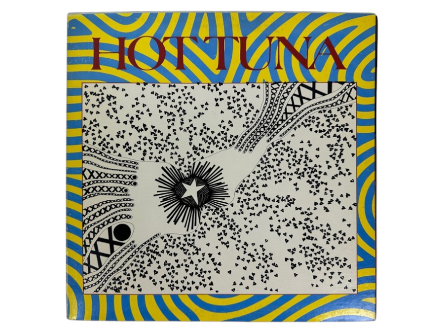Hot Tuna - Hot Tuna, A Classic Release Known For Its Distinctive Psychedelic Artwork. RCA Victor LSP-4353 1970 Vinyl Record