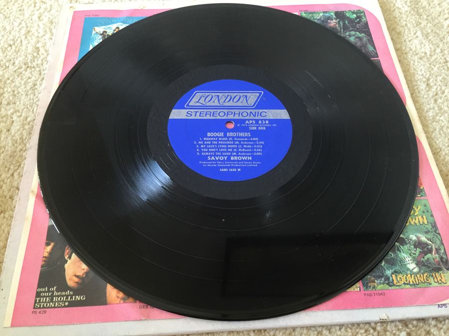 Savoy Brown ‎- Boogie Brothers - London Records ‎- APS 638 [Photo 3]