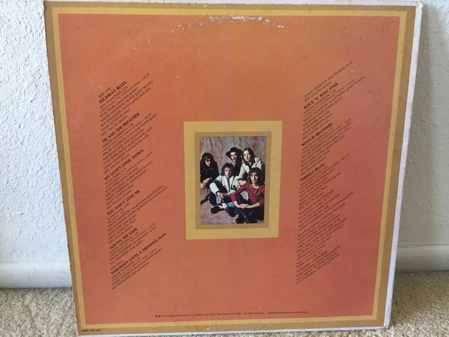 Savoy Brown ‎- Boogie Brothers - London Records ‎- APS 638 [Photo 2]