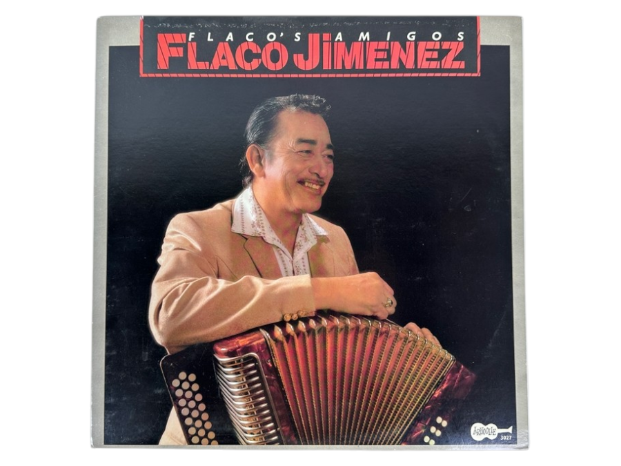 Flaco Jimenez - Flaco's Amigos, Arhoolie, 3027, 1988 Vinyl Record