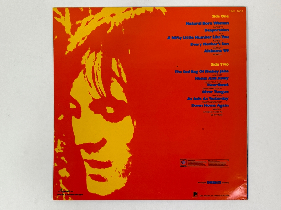 Humble Pie - Greatest Hits, A Collection Of Their Best Tracks, Immediate IML 2005, 1977 Vinyl Record [Photo 2]