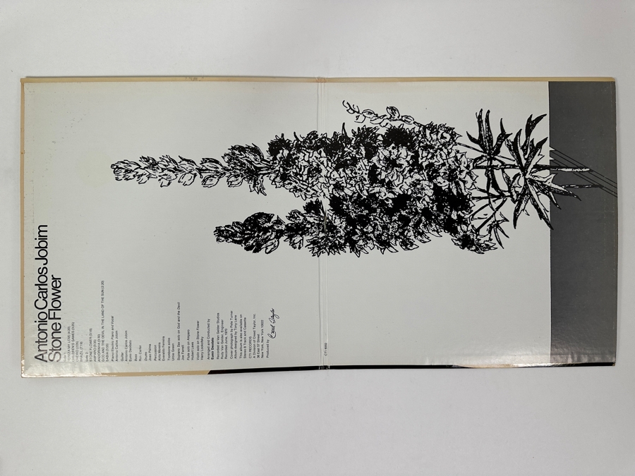 Antonio Carlos Jobim - Stone Flower, CTI Records, CTI 6002, 1970 Vinyl Record [Photo 2]