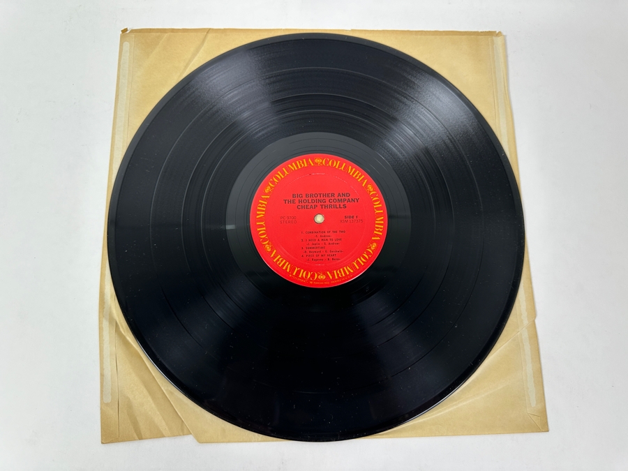 Big Brother & The Holding Company - Cheap Thrills Columbia PC 9700 1968 Very Collectible Vinyl Record Featuring Janis Joplin And Artwork By Underground Cartoonist Robert Crumb [Photo 4]