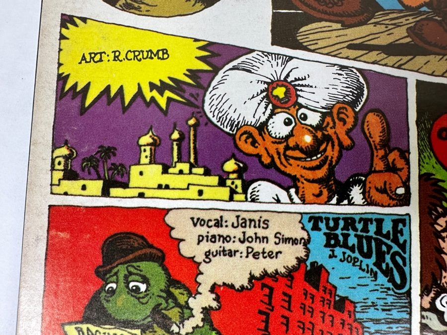 Big Brother & The Holding Company - Cheap Thrills Columbia PC 9700 1968 Very Collectible Vinyl Record Featuring Janis Joplin And Artwork By Underground Cartoonist Robert Crumb [Photo 6]