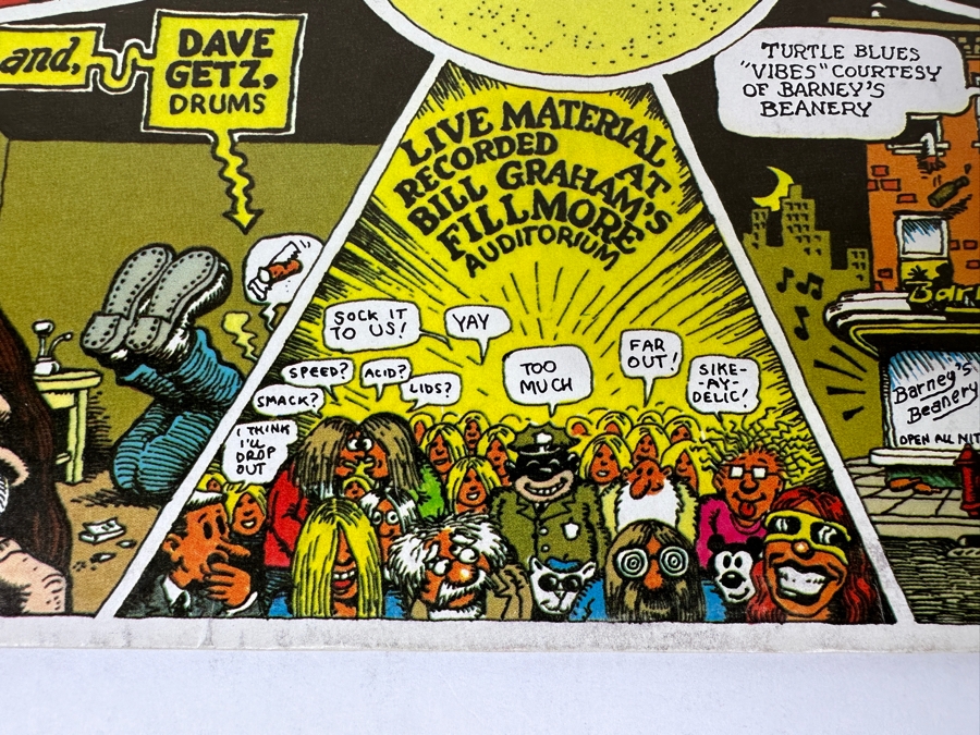 Big Brother & The Holding Company - Cheap Thrills Columbia PC 9700 1968 Very Collectible Vinyl Record Featuring Janis Joplin And Artwork By Underground Cartoonist Robert Crumb [Photo 8]