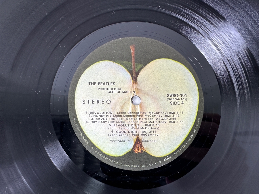 The Beatles - The Beatles (White Album), An Original 1968 Apple Records Release SWBO-101 Low Serial Number Of 0078169 2 x Vinyl Record [Photo 14]