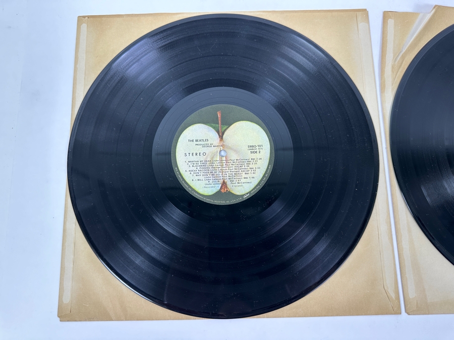 The Beatles - The Beatles (White Album), An Original 1968 Apple Records Release SWBO-101 Low Serial Number Of 0078169 2 x Vinyl Record [Photo 11]