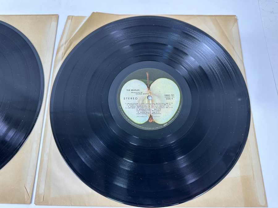 The Beatles - The Beatles (White Album), An Original 1968 Apple Records Release SWBO-101 Low Serial Number Of 0078169 2 x Vinyl Record [Photo 13]