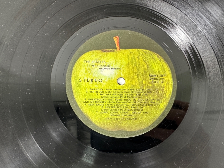 The Beatles - The Beatles (White Album), An Original 1968 Apple Records Release SWBO-101 Low Serial Number Of 0078169 2 x Vinyl Record [Photo 16]