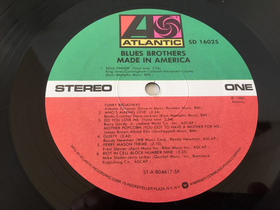 Blues Brothers, The ‎- Made In America - Atlantic ‎- SD 16025 [Photo 4]