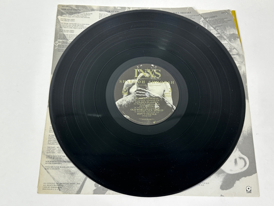 INXS - Shabooh Shoobah, Label Atco Records 90072-1, Released In 1982 Vinyl Record [Photo 4]