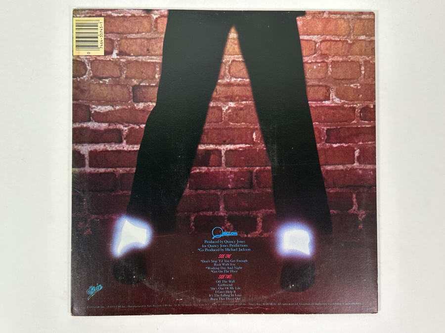 Michael Jackson - Off The Wall, Epic Records FE 35745 1979 Vinyl Record [Photo 3]