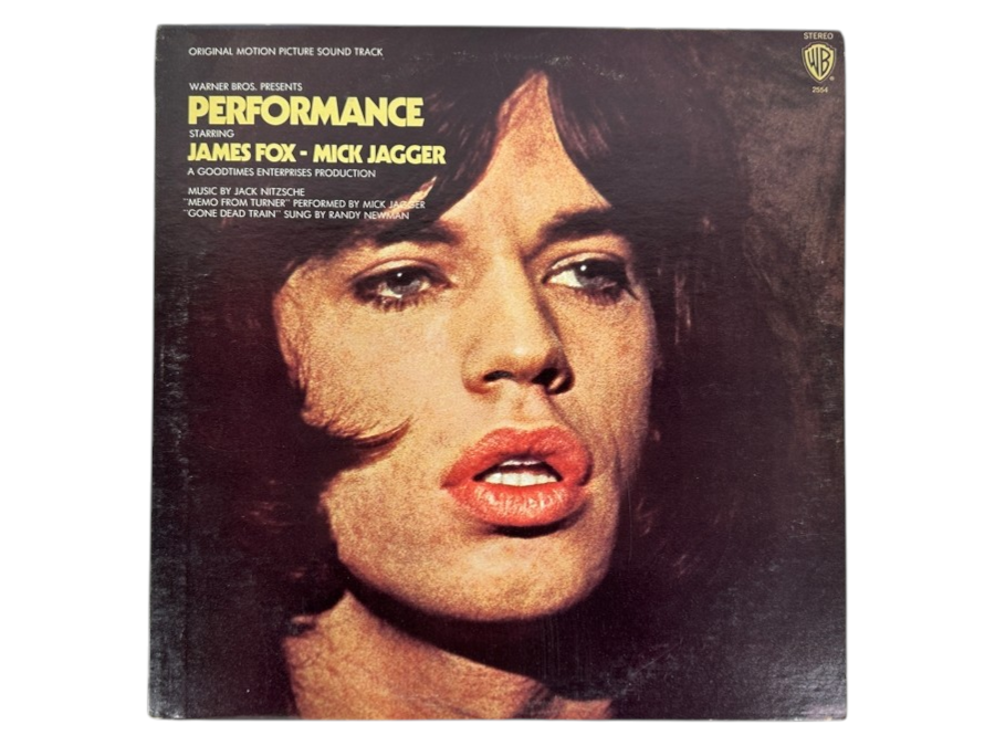 Mick Jagger - Performance Original Motion Picture Soundtrack, Warner Bros. Records, 2554, 1970 Vinyl Record