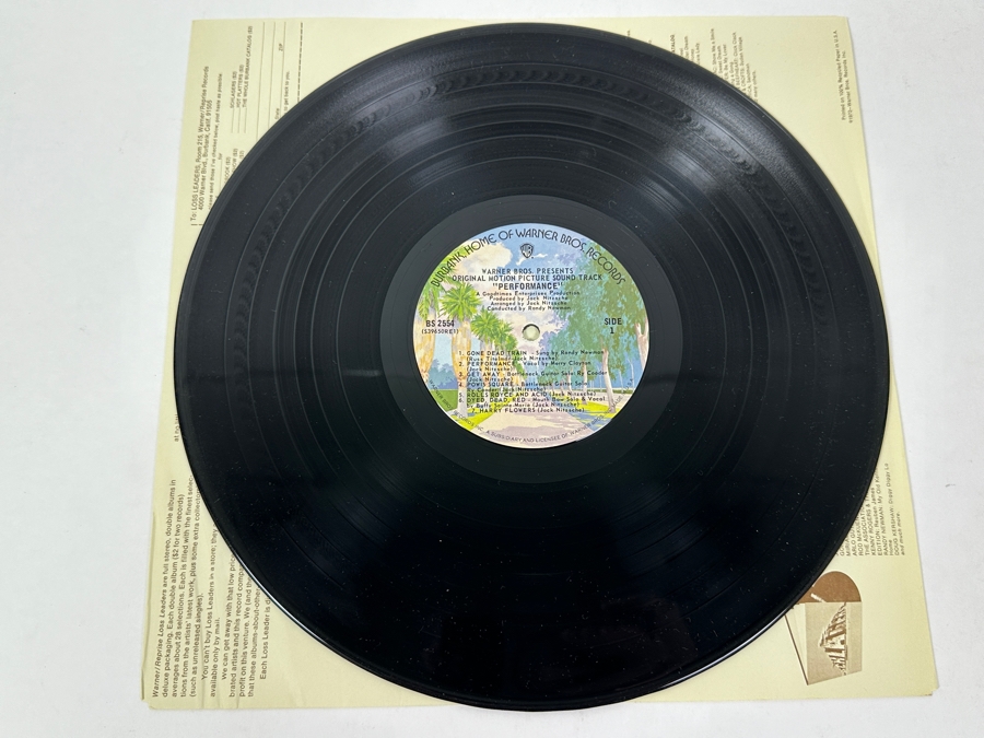 Mick Jagger - Performance Original Motion Picture Soundtrack, Warner Bros. Records, 2554, 1970 Vinyl Record [Photo 3]