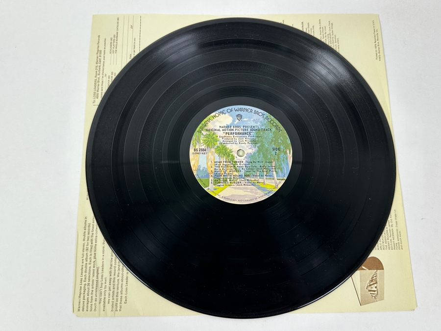 Mick Jagger - Performance Original Motion Picture Soundtrack, Warner Bros. Records, 2554, 1970 Vinyl Record [Photo 4]