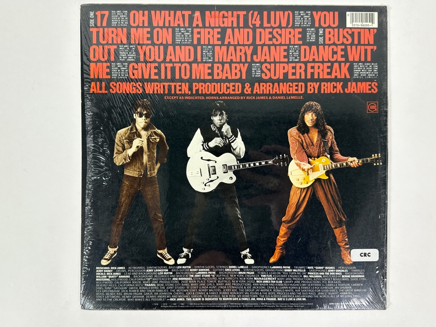 Rick James - Reflections Gordy / Motown Records 6095GL 1984 Vinyl Record [Photo 2]