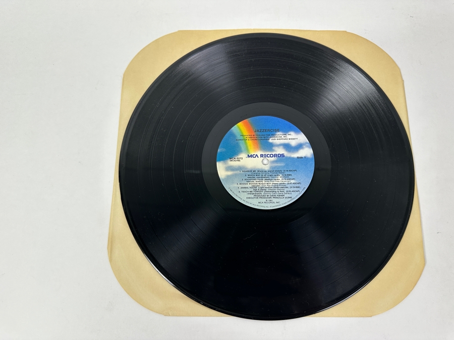 Judi Sheppard Missett - Jazzercise MCA 5272 1981 Vinyl Record [Photo 5]