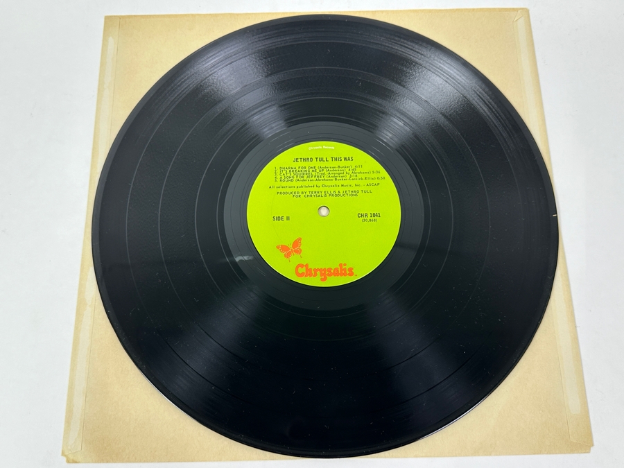 Jethro Tull - This Was Chrysalis Records CHR 1041 1973 Vinyl Record [Photo 5]