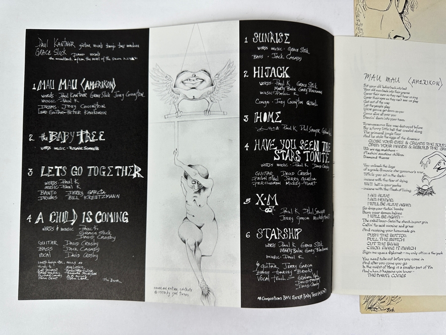 Paul Kantner Jefferson Starship - Blows Against The Empire RCA Victor LSP-4448 1970 Vinyl Record [Photo 6]