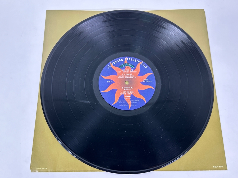 Jefferson Starship - Gold - Grunt Records BZL1-32471 1979 Vinyl Record [Photo 5]