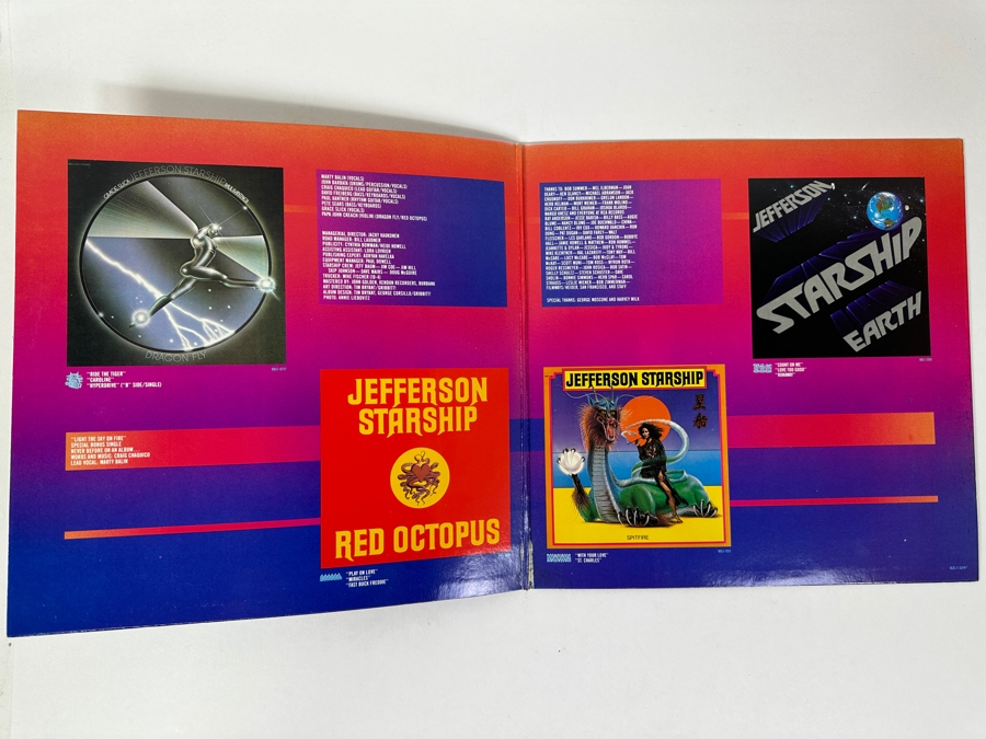 Jefferson Starship - Gold - Grunt Records BZL1-32471 1979 Vinyl Record [Photo 2]