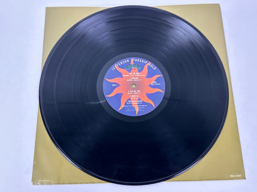 Jefferson Starship - Gold - Grunt Records BZL1-32471 1979 Vinyl Record [Photo 4]