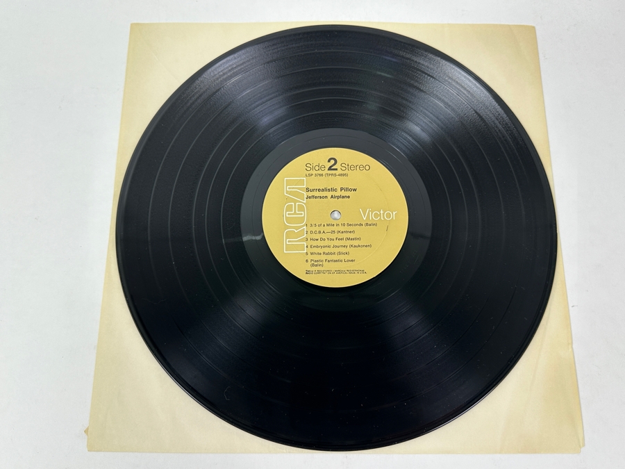Jefferson Airplane - Surrealistic Pillow, Iconic Album On RCA Victor LSP-3766 Stereo From 1967, A Classic Vinyl Record [Photo 4]