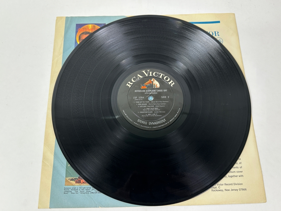 Jefferson Airplane - Takes Off, RCA Victor LSP-3584, 1966 Vinyl Record [Photo 4]