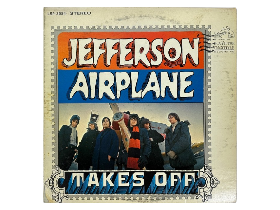 Jefferson Airplane - Takes Off, RCA Victor LSP-3584, 1966 Vinyl Record
