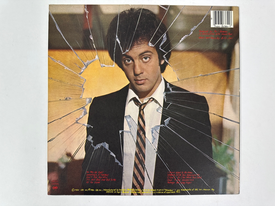 Billy Joel - Glass Houses - Columbia Records FC 36384 1980 Vinyl Record [Photo 2]