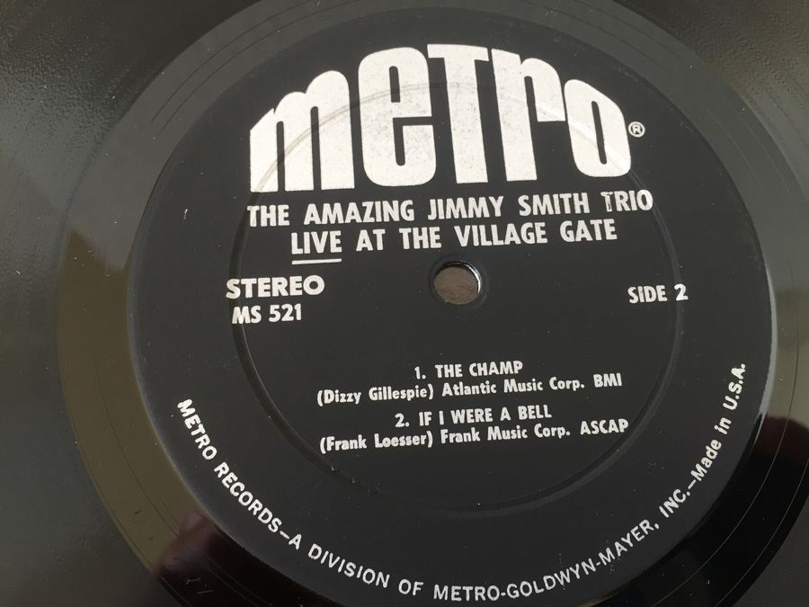 Amazing Jimmy Smith Trio, The - Live At The Village Gate - Metro Records ‎- MS-521 [Photo 6]