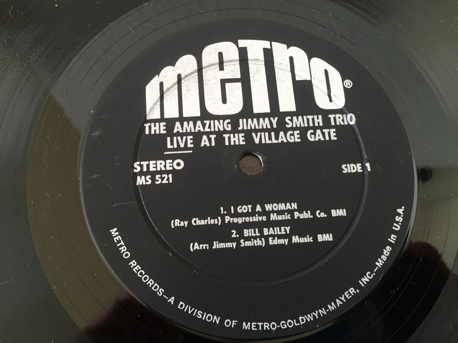 Amazing Jimmy Smith Trio, The - Live At The Village Gate - Metro Records ‎- MS-521 [Photo 4]