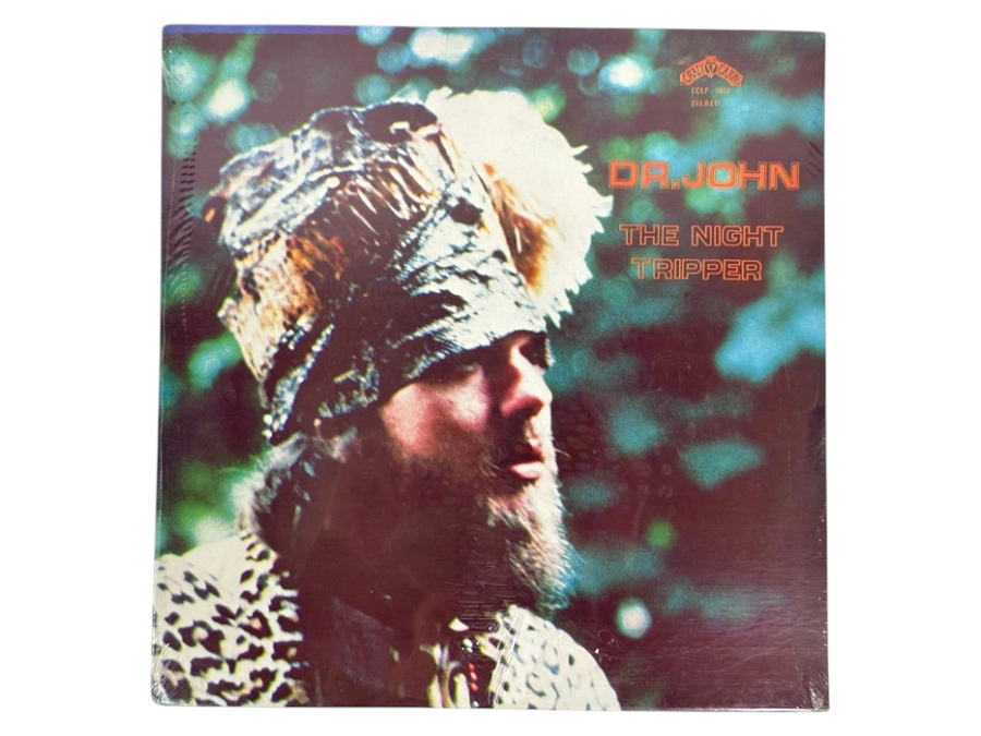 Factory Sealed Dr. John - The Night Tripper, A Classic Album From Crazy Cajun Label, Catalog Number CCLP-1037, Originally Released In 1979 Collectible Vinyl Record