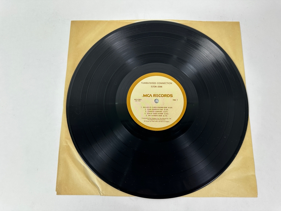 Elton John - Tumbleweed Connection MCA MCA-3001 1970 Vinyl Record [Photo 7]